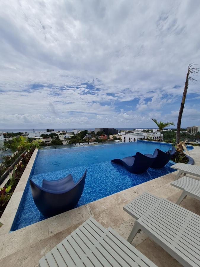 Modernos Estudios A Pasos De La 5Ta Av Pool View - By Yeah 신데 델 카르멘 외부 사진